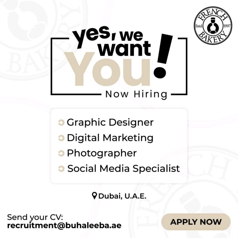  Apply now to latest jobs in Dubai, UAE, Saudi, Qatar and other Gulf