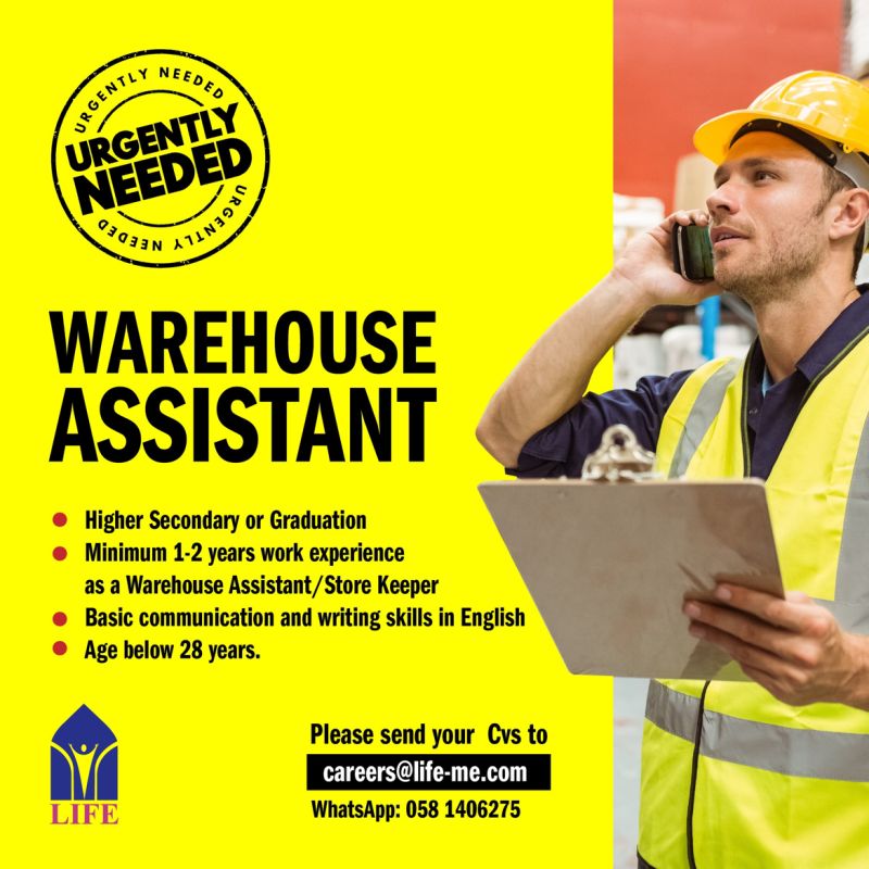 Warehouse Assistant Jobs In Kuwait