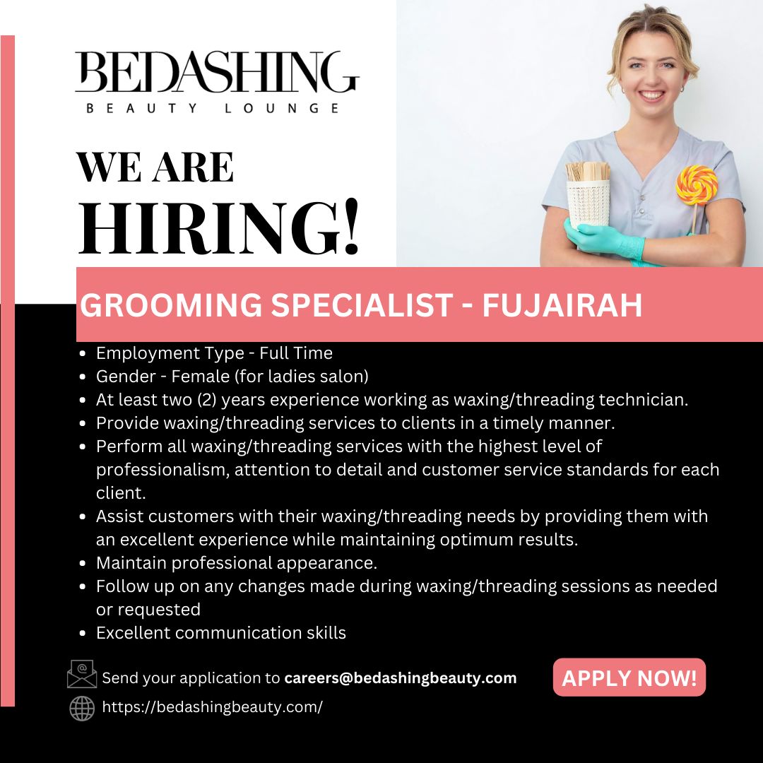  Apply now to latest jobs in Dubai, UAE, Saudi, Qatar and other Gulf Countries.Bedashing Beauty