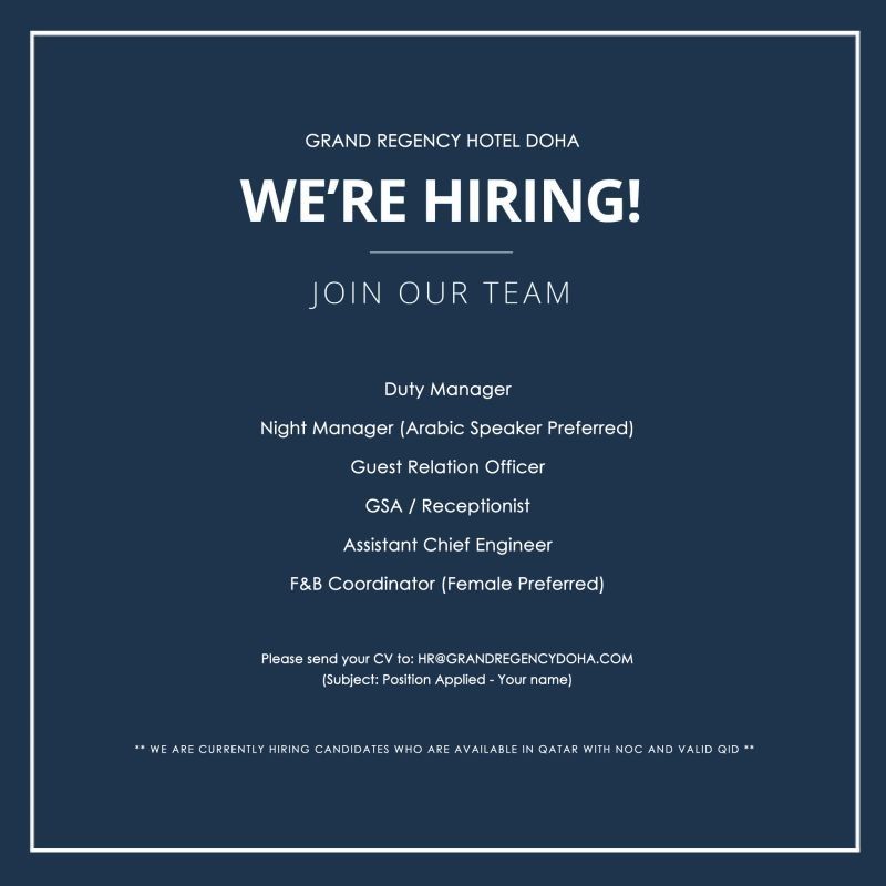  Apply now to latest jobs in Dubai, UAE, Saudi, Qatar and other Gulf