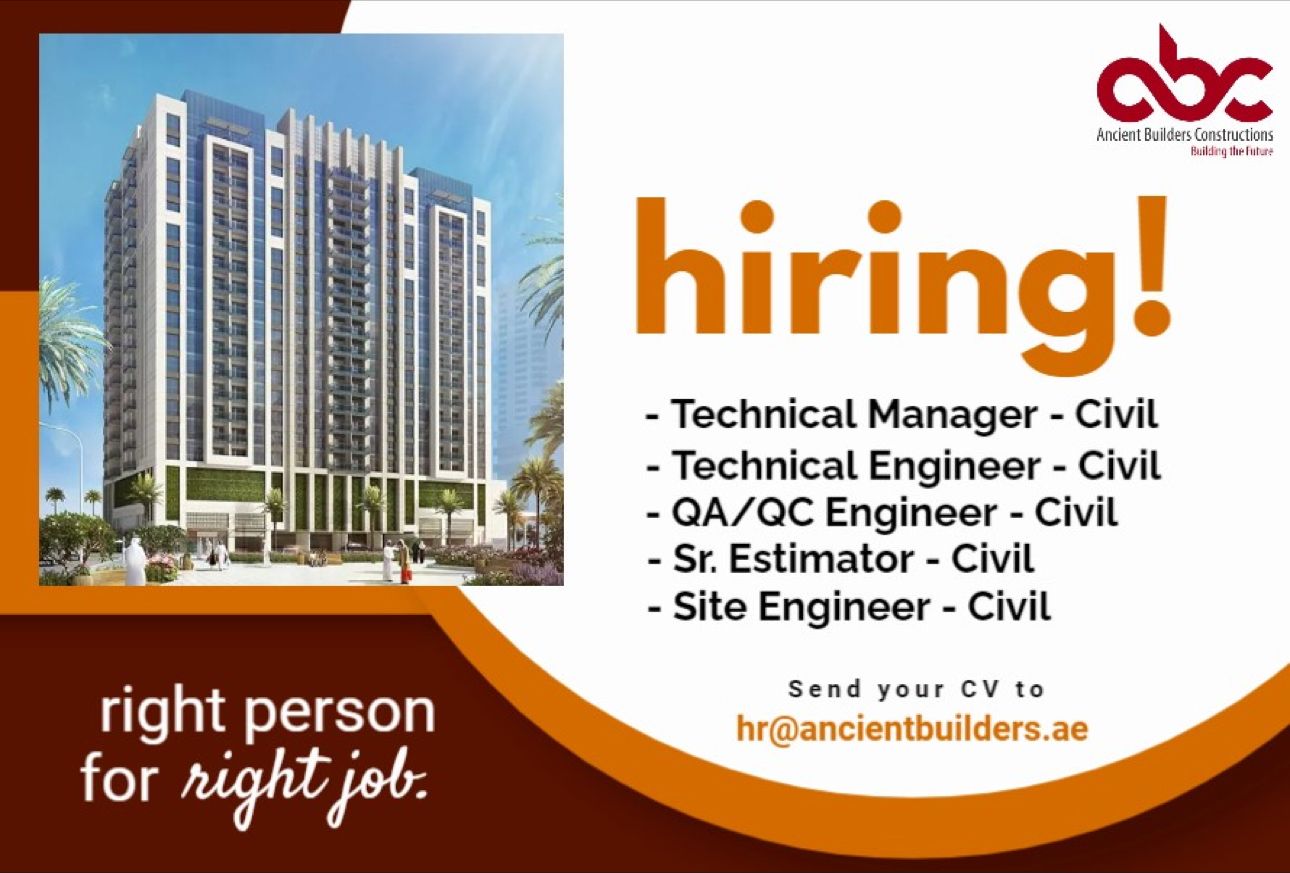 Ancient Builders construction LLC Careers 1686152614427